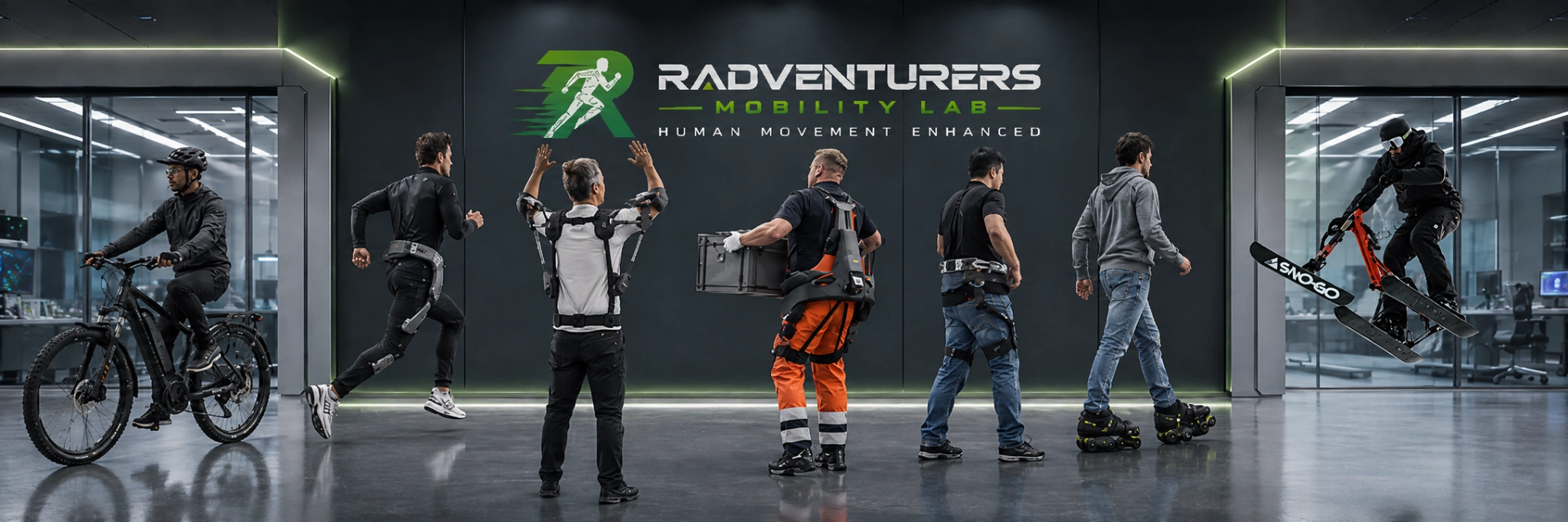 Radventurers Mobility Lab — Human Movement Enhanced technology showcase