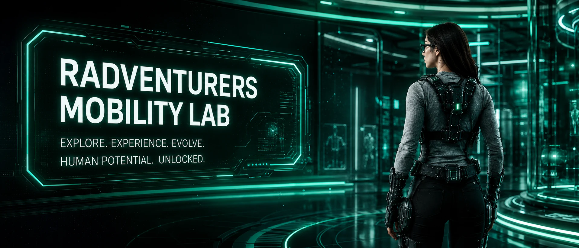 Radventurers Mobility Lab exoskeleton and wearable mobility technology