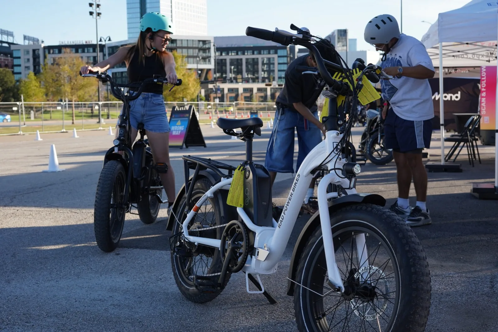 Rad Power e-bike demonstration
